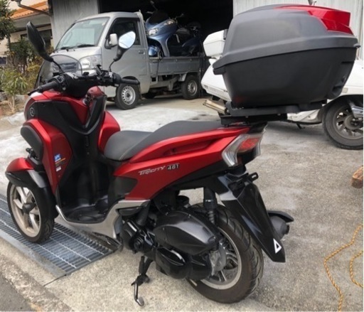 売れましたヤマハ トリシティ125トライク登録仕様車