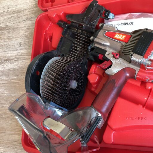 MAX 高圧コイルネイラ HN90N1 釘打ち機 ケース付き (10UD3403YGGw)