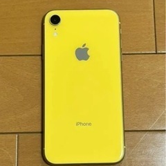 【ネット決済・配送可】Apple iPhoneXR イエロー 1...