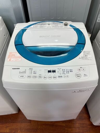 洗濯機 ★ 東芝 全自動洗濯機 AW-D835 8.0kg ★ W56×D56×H91