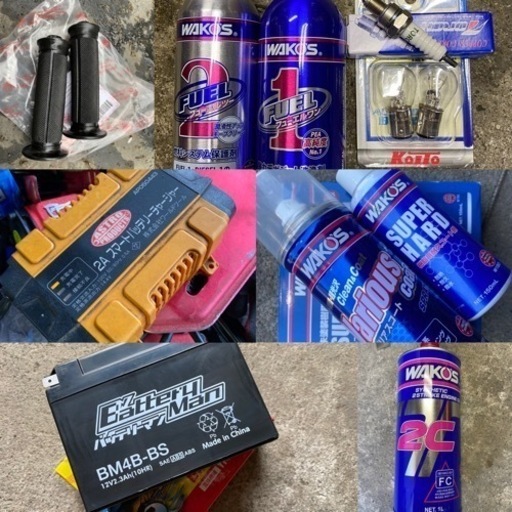 ☆AF35ディオ快速2スト☆バッテリー・エアクリ・プラグなど新品交換
