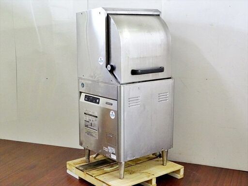 山口)下松市より　ホシザキ 業務用食器洗浄機 JWE-450RUA-R 処理数45ラック/時 単相100V 間口60cm 2011年 　BIZJA32H