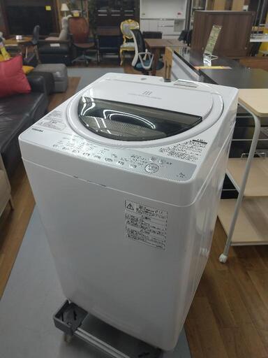 J011 ★6ヶ月保証★6K洗濯機★TOSHIBA  AW-6G6  2018年製