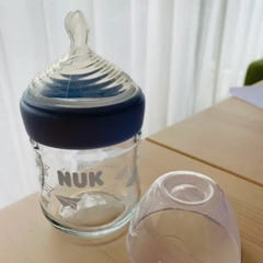 NUK ガラス哺乳瓶 Mサイズ