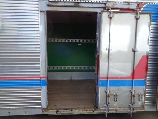 トラックコンテナ 箱 横扉付 4590x2190x2700 アルミバン 冷凍冷蔵 倉庫