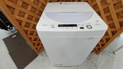 【愛品館江戸川店】シャープ　5.5kg全自動洗濯機（2017年製）　ID：142-029938-007