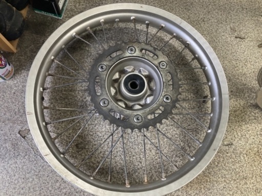 CRF250L 前後ホイール