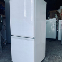 送料無料★SHARP 137L ２ドア冷蔵庫【SJ-D14C-W】 地域限定送料無料【 SHARP 】シャープ 137L 2ドア 冷凍冷蔵庫 つけかえ