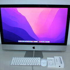 【ネット決済・配送可】  iMac A1419 MK472J/A...