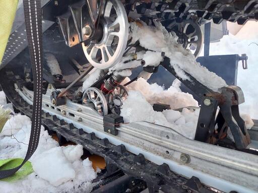 スノーモービル トレーラーセット ポラリスドラゴン札幌近郊