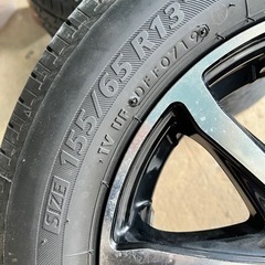 ファリエロサルティストール-軽自動車　13インチ　社外ホイール　タイヤ付き4本セット