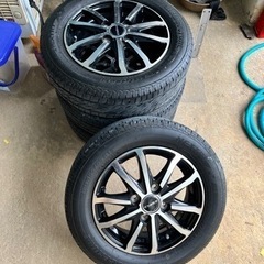 ファリエロサルティストール-軽自動車　13インチ　社外ホイール　タイヤ付き4本セット