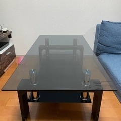 ガラステーブル ローテーブル リビングテーブル