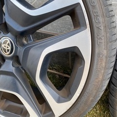 rav4 19インチ　純正アルミ(タイヤ社外) 引き取り希望