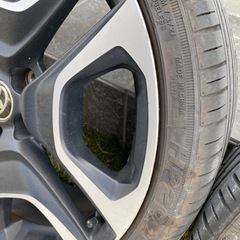 rav4 19インチ　純正アルミ(タイヤ社外) 引き取り希望