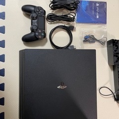 【美品】PS4Pro CHU-7200B 1TBHDD34000...