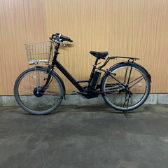 電動自転車 BRIDGESTONE ステップクルーズ 26インチ ブラック 子供乗せ