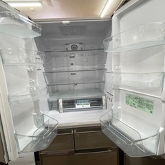 【リユースショップBYREUSE配達・設置OK】HITACHI 475L 6ドア冷蔵庫 リユースショップBYREUSE配達・設置OK】HITACHI 475L 6ドア冷蔵庫