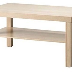 【IKEA】コーヒーテーブル ナチュラルデザイン◎
