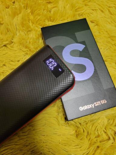 ☆おまけ付き☆　Galaxy S21 5G バイオレット SIMフリー 海外版