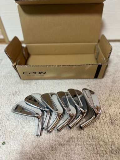 早い者勝ち】エポン AF-TOUR MB アイアン ヘッドのみ 6本セット 【公式 早い者勝ち】エポン AF-TOUR MB アイアン ヘッドのみ 6本セット 【公式