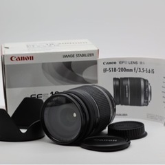 【ネット決済・配送可】【超美品】Canon EF-S 18-20...