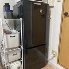 【ネット決済】冷蔵庫　黒
