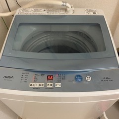 【ネット決済】AQUA 全自動電気洗濯機　