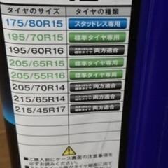 車🚙タイヤチェーン「非金属」　値下げしました