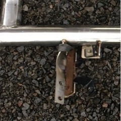 （お譲り先決まりました）デリカD5  アンダーガードバー　フロント　リア