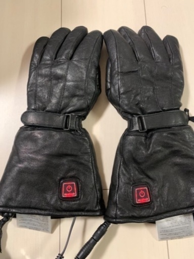 ヒーテックレザー電熱グローブ　美品　Sサイズ