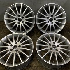BORBET ボルベット 社外ホイール 17インチ 4本 7.5J5HPCD112+46 VW/ゴルフ等　(VHK314) クレジットカード QRコード決済可能