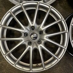 MID SCHNEIDER マルカサービス シュナイダー 社外ホイール 18インチ 4本 7J5HPCD114.3+50 C-HR エスティマ等　(VHI202)クレジットカード QRコード決済可能