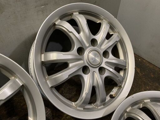 AUTOBACS LEBEN レーベン 社外ホイール 15インチ 4本 6J5HPCD114.3+43 セレナ等　(VHV502) クレジットカード QRコード決済可能 AUTOBACS LEBEN オートバックス レーベン 社外ホイール 15インチ 4本