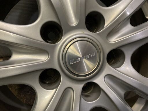 AUTOBACS LEBEN レーベン 社外ホイール 15インチ 4本 6J5HPCD114.3+43 セレナ等　(VHV502) クレジットカード QRコード決済可能 AUTOBACS LEBEN オートバックス レーベン 社外ホイール 15インチ 4本