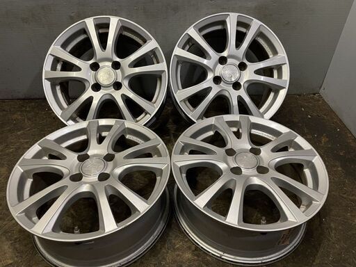 MANARAY SPORT Proget MX マナレイスポーツ プロゲットMX 社外ホイール 15インチ 6J4HPCD100+38 ヴィッツ等　(VHK318) クレジットカード QRコード決済可能