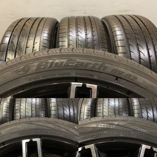 YOKOHAMA BluEarth RV-02 245/40R19】夏タイヤ【アネーロコラソン 19 