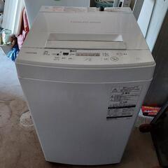 【美品】TOSHIBA 洗濯機4.5kg 2018年製　