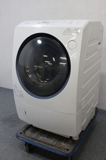 【SALE／55%OFF】 TOSHIBA 2016年製 TOSHIBA　東芝　ドラム式洗濯乾燥機　TW-96A5L　左開き　9kg　インバーター搭載　2016年製  R5032) 店頭引取歓迎 中古 洗濯機