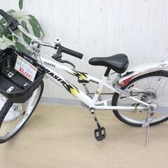 自転車✨スポーツタイプ✨22インチ✨白✨タケダ✨GRASER G...