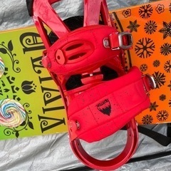 スノーボード　ビンディング　バッグのセット