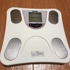 タニタ 体重・体組成計 乗るピタ機能 ホワイトBC-754-WH