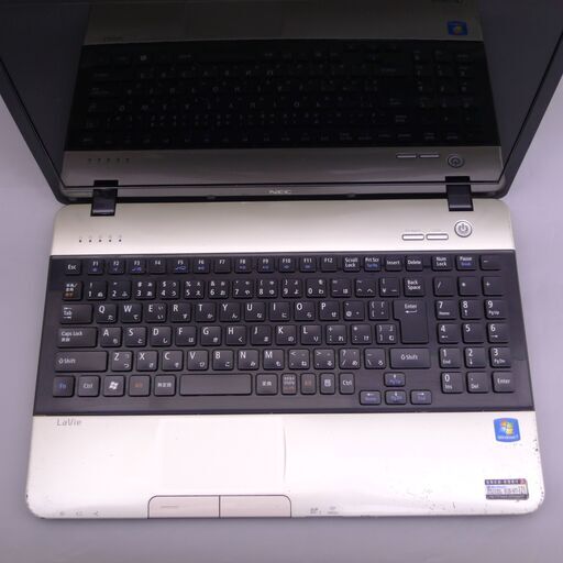 ゴールド ノートPC LS550ES6G 4GB 750G Blu-ray 大容量HDD-750G ゴールド ノートパソコン 15.6型 NEC PC