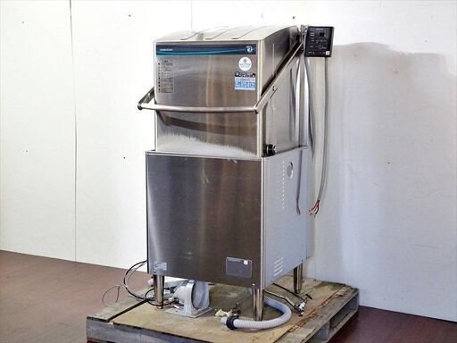 山口)下松市より　ホシザキ 業務用食器洗浄機 JWE-680UB 西日本(60Hz専用)仕様 処理数68ラック/時 三相200V 間口64cm 2020年製  BIZJA36H
