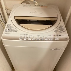 【ネット決済】TOSHIBA 洗濯機　