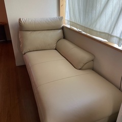 【ネット決済】フランスベッド社製　白　シングルソファ