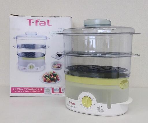 KC-67 T-fal 卓上電気蒸し器 ウルトラコンパクトⅡ ライム VC1063Q0