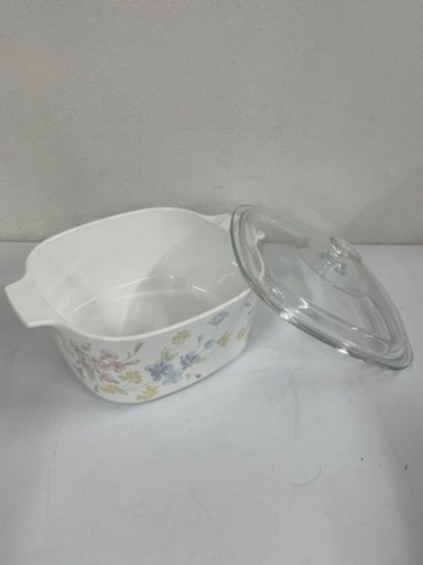 とても素敵で美品な耐熱ガラス鍋