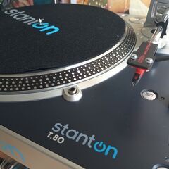 Stanton T.80 ターンテーブル　動作確認済み Stanton/ターンテーブル/T.55 USB -DJ機材アナログレコード専門店