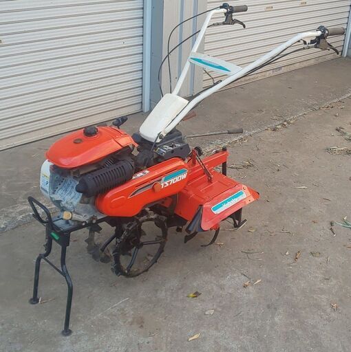 鹿児島発　クボタガソリンエンジン管理機　TS700W　二輪ラグタイヤ